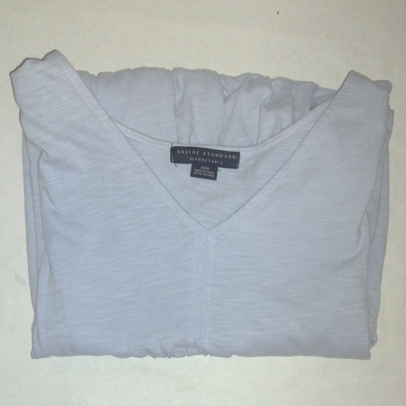 Social Standard Blue Sleeveless Dress (J459) - Picture 5 of 5